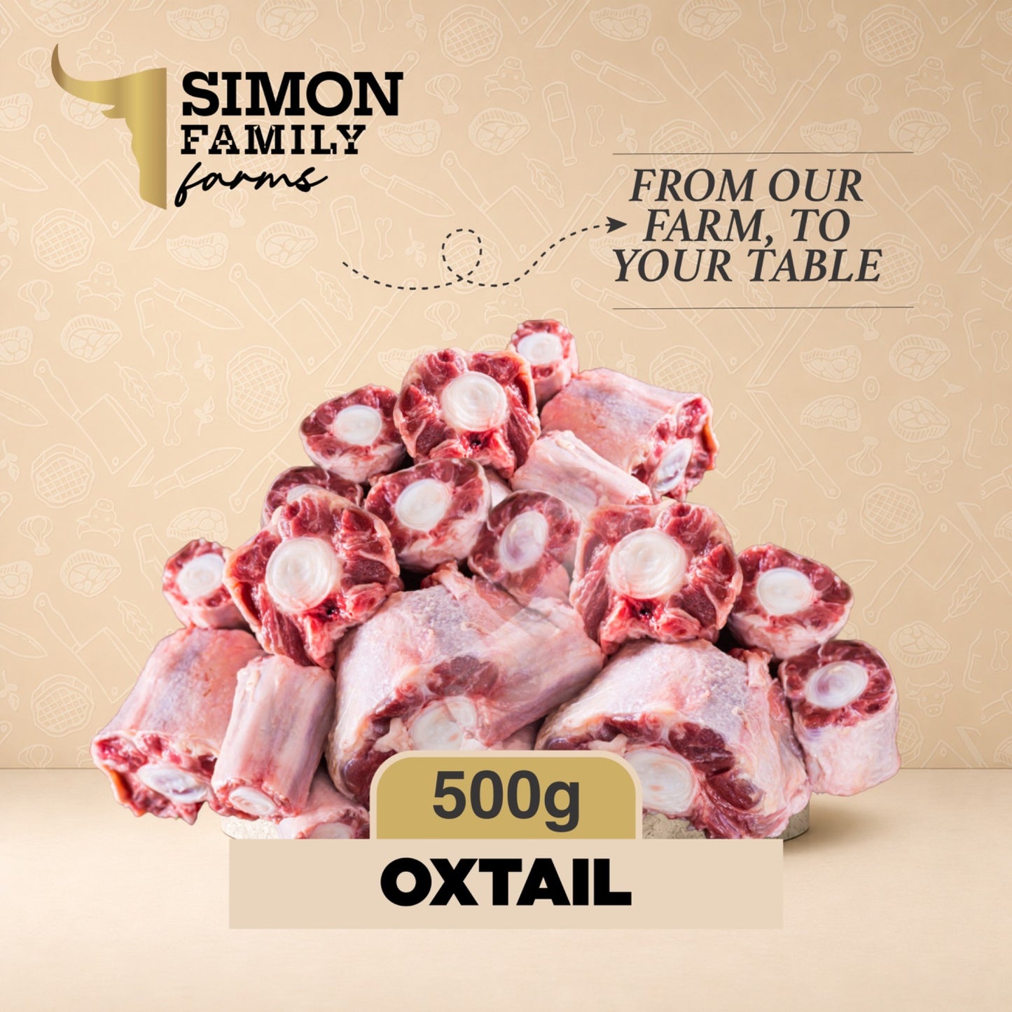 500G Oxtail