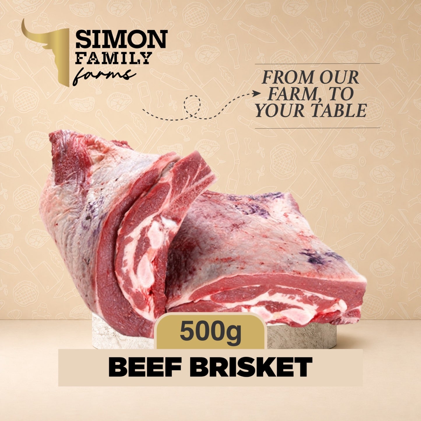500g Brisket