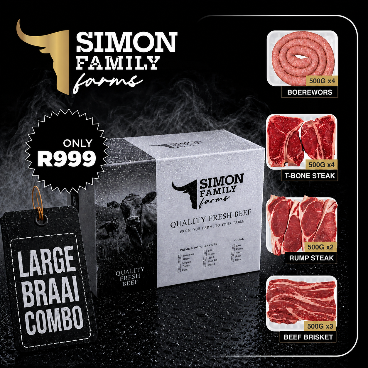 Large Braai Combo