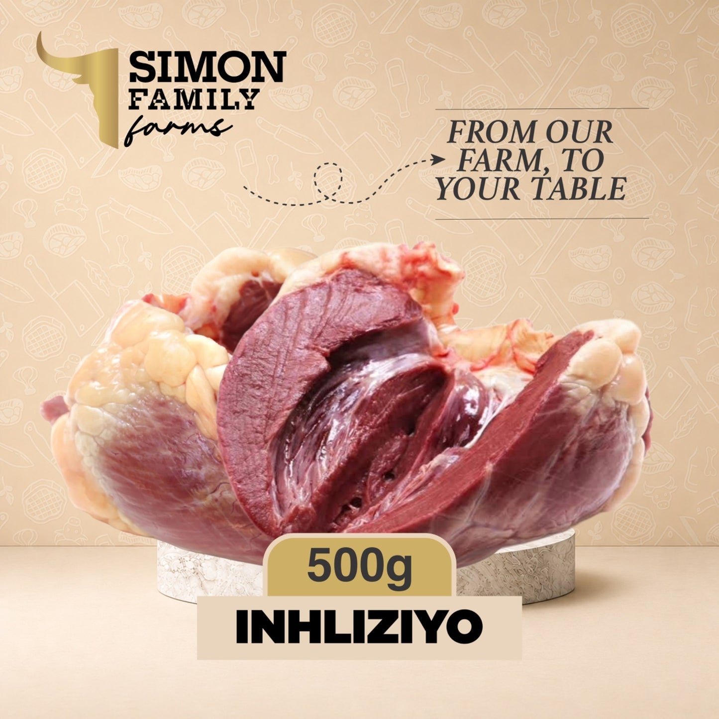 500G Heart( inhliziyo)